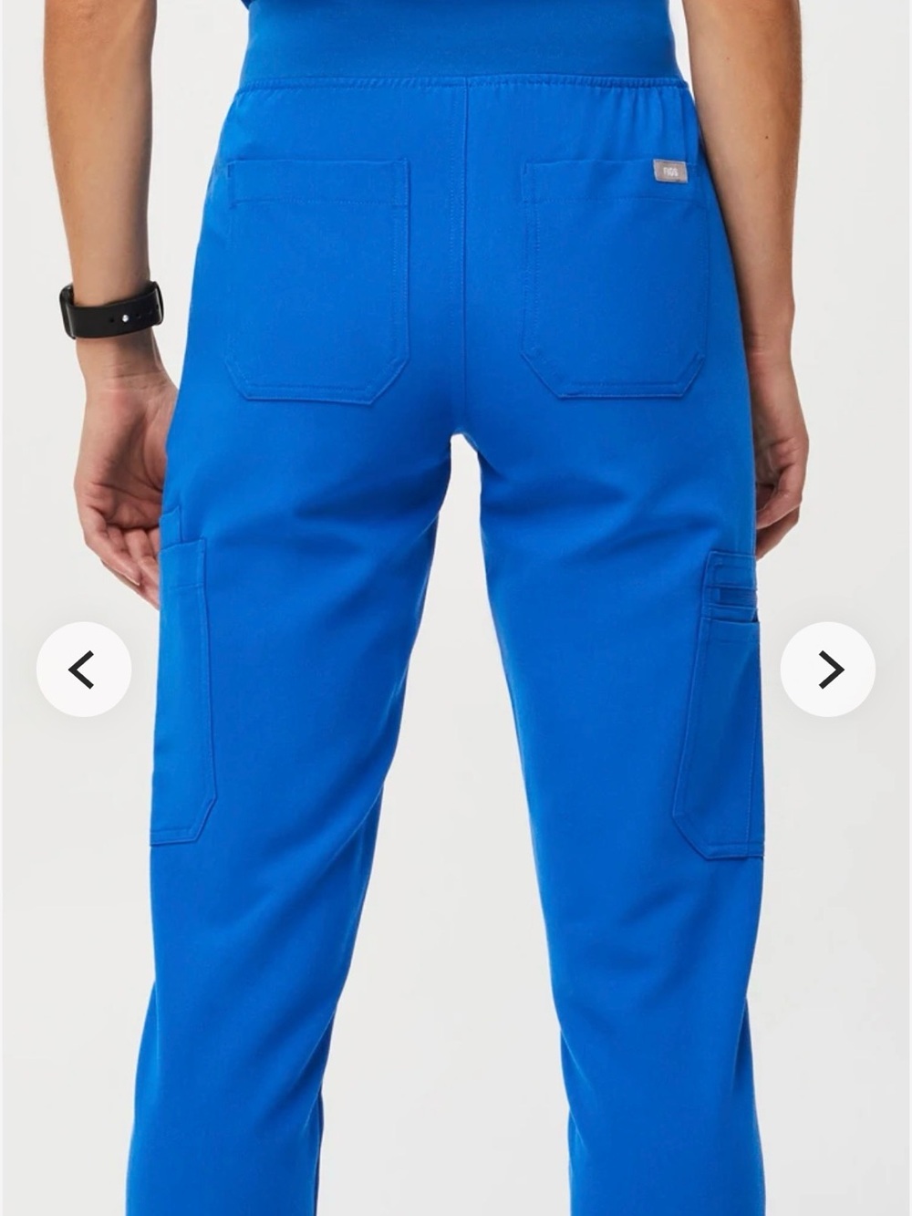 High Waisted Yola Skinny Scrub Pants M/P - Picture 4 of 6